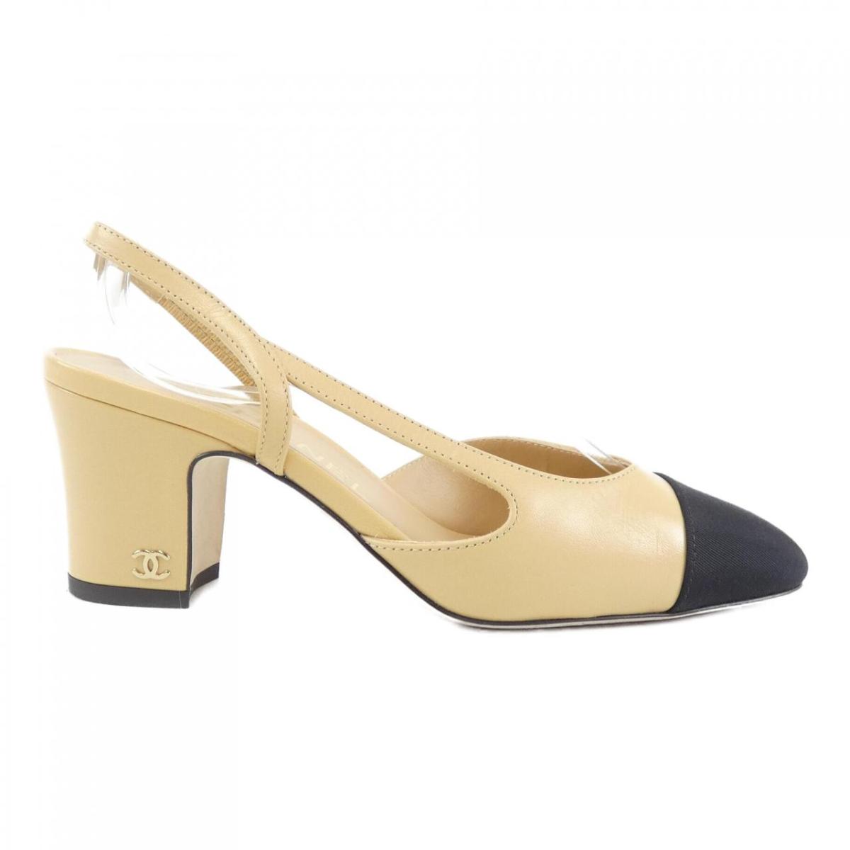 楽天市場】CHANEL シャネル パンプス レザー パテントレザー ブラック