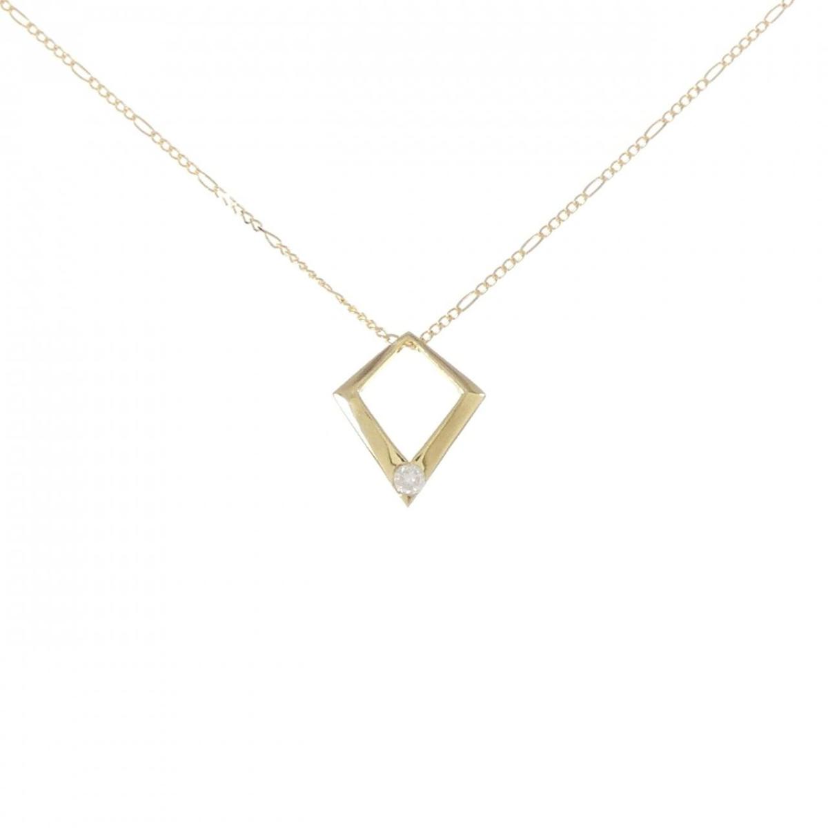 【KOMEHYO】 K18YG ダイヤモンド ネックレス 0.08CT【中古】 【コメ兵】 49,320円