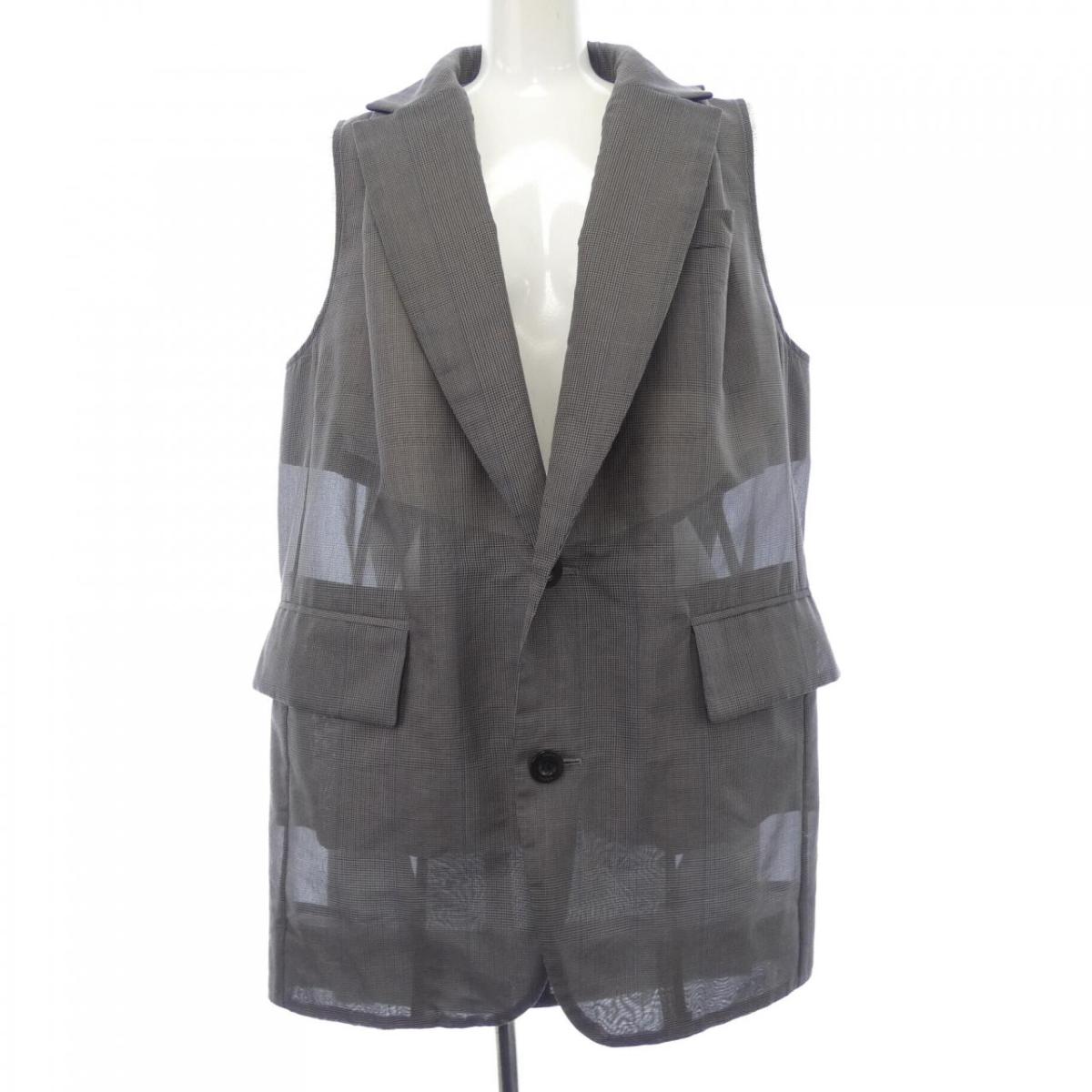 sacai正規品ダウンベスト sacai】サカイ『ダウンベスト size2』SCW-038 レディース 1週間