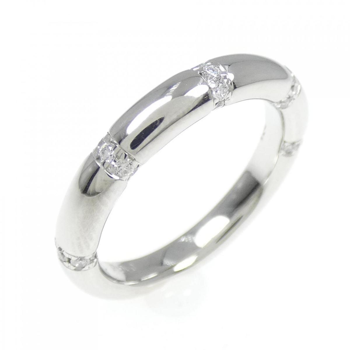【KOMEHYO】 PT ダイヤモンド リング 0.165CT【中古】 【コメ兵】
