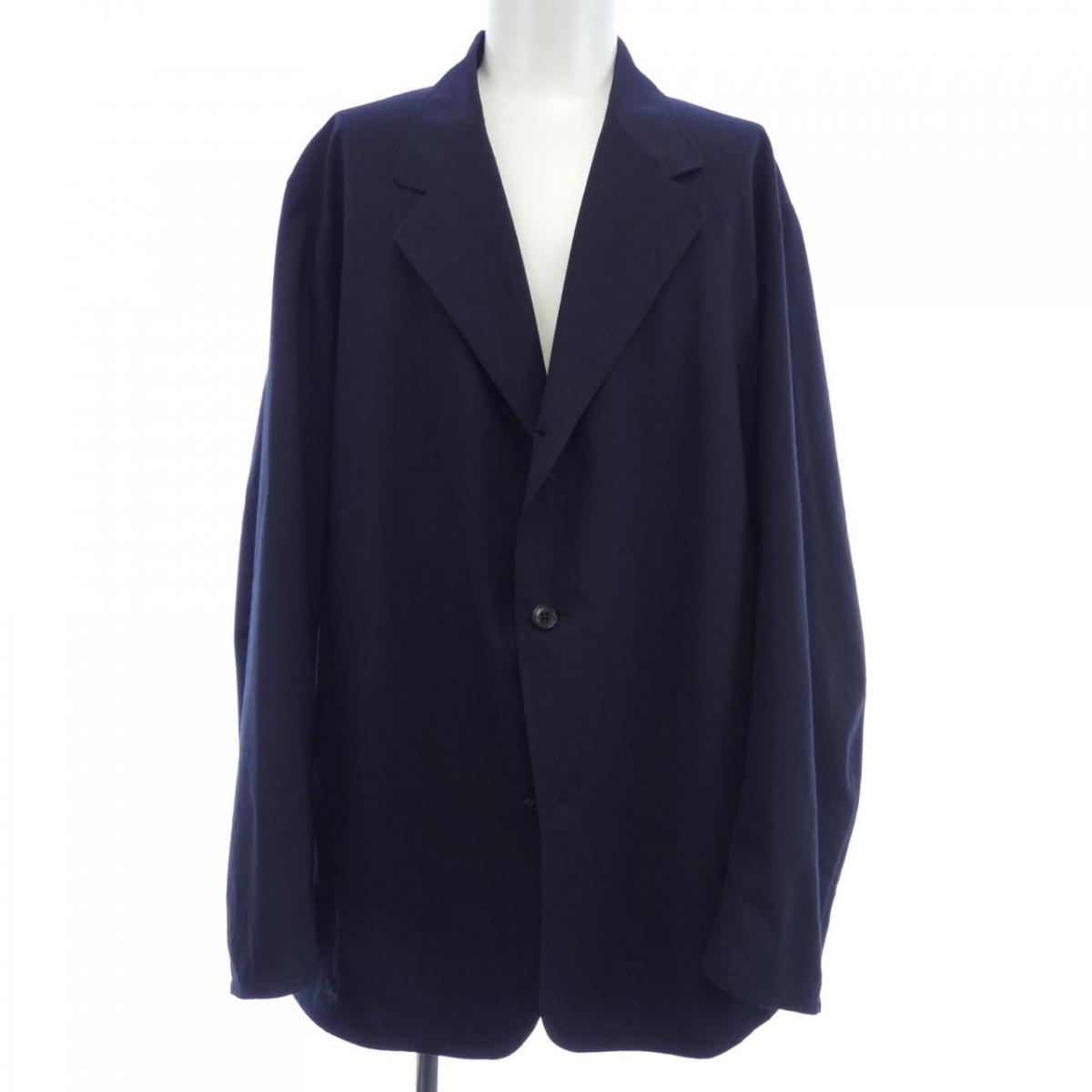 コモリ COMOLI 16AW フェルトンブルゾン ウールジャケット紺ネイビー