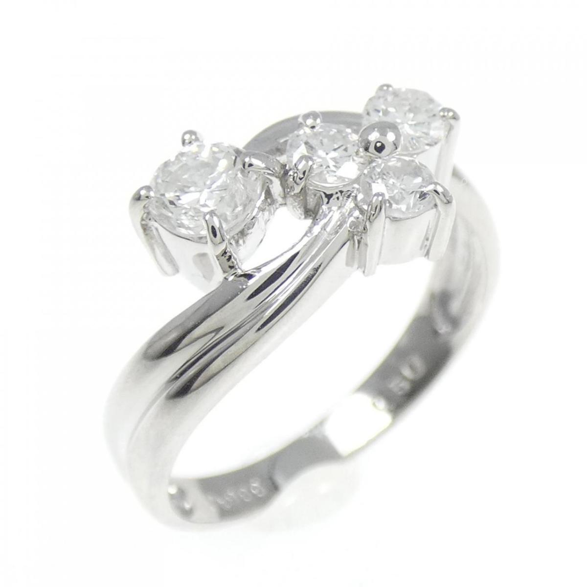 【KOMEHYO】 PT ダイヤモンド リング 0.50CT【中古】 【コメ兵】