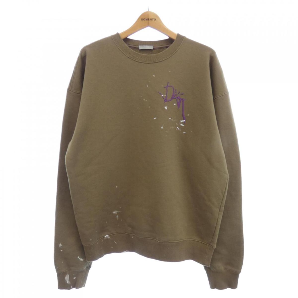 楽天市場】【中古】 Dior ディオール ロゴ刺繍 スウェットトレーナー