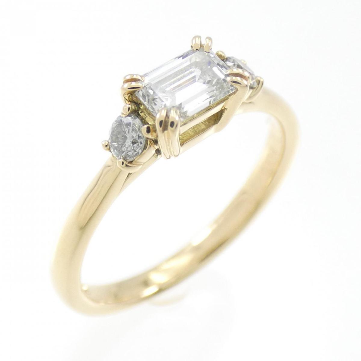 【KOMEHYO】 K18YG ダイヤモンド リング 0.334CT【中古】 【コメ兵】