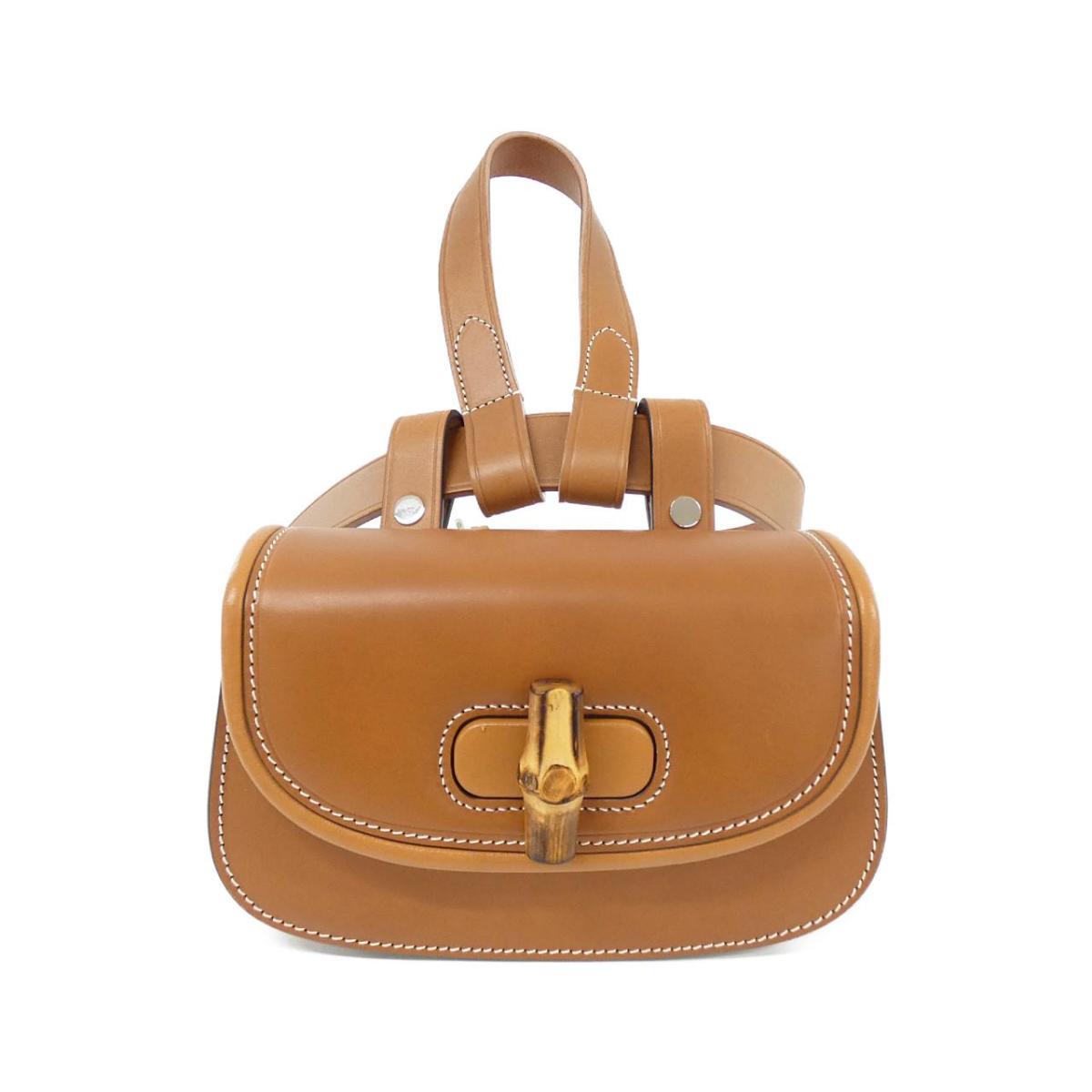 グッチ GUCCI BAMBOO 1947 681137 UN5AN ウエストバッグ【中古】