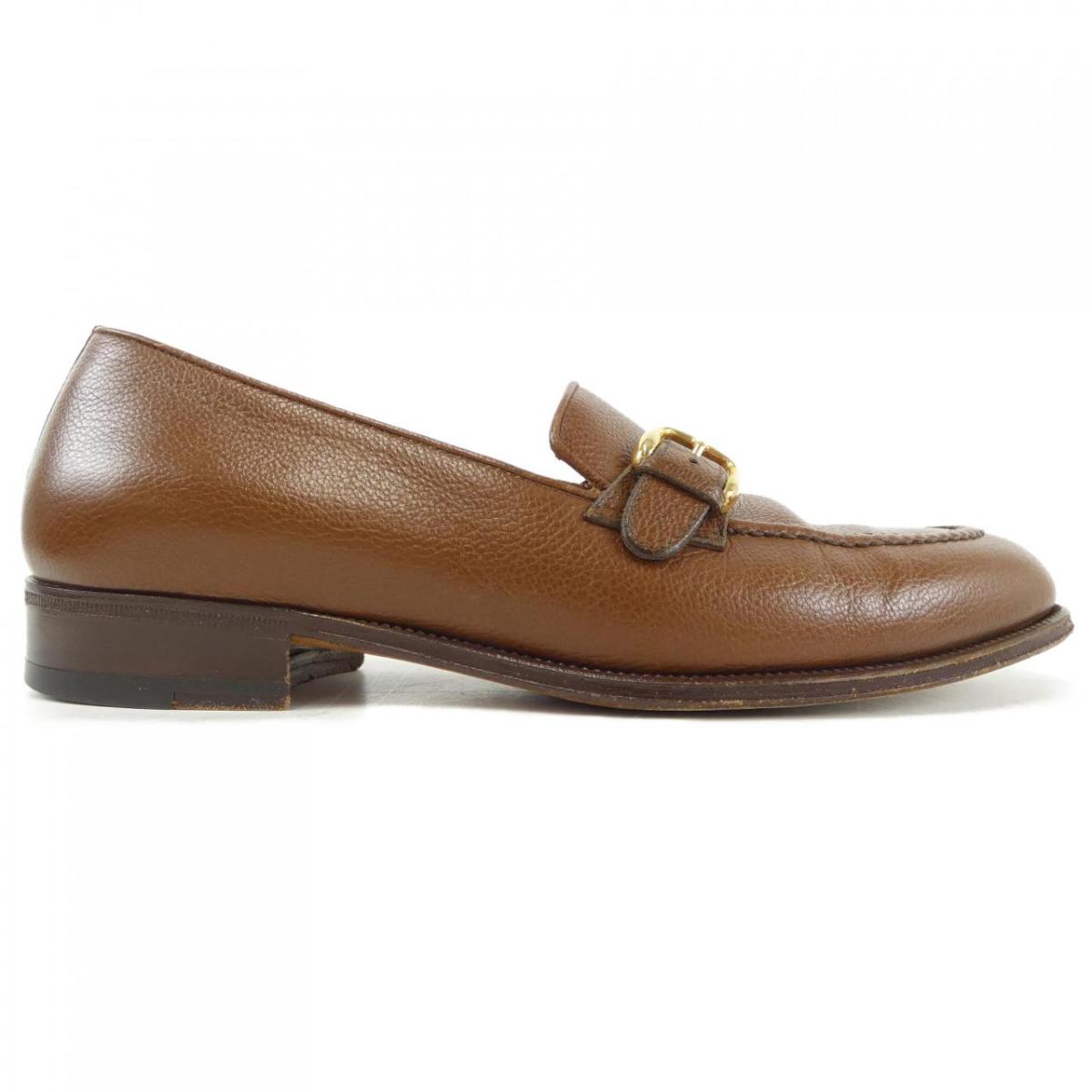 ■タニノクリスチー キルトタッセル/モンクストラップ茶色 7/25.5cm美品■ TANINO CRISCI タニノクリスチー モンクストラップ ローファー