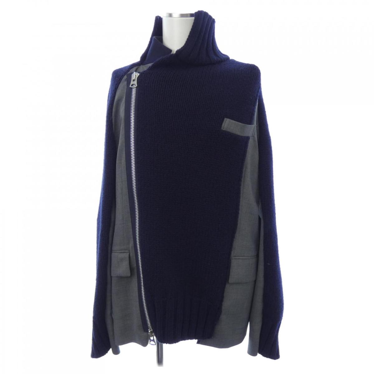 Sacai　ドッキングジャケット♡ネイビー オリーブ サイズ2 Sacai ドッキングジャケット♡ネイビー オリーブ サイズ2