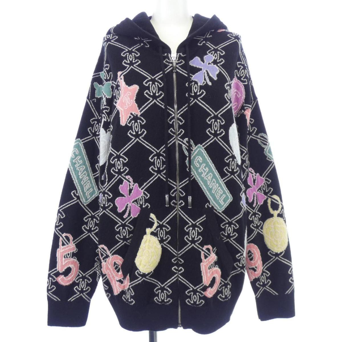 楽天市場】極美品 CHANEL シャネル メッシュ ナイロン パーカー