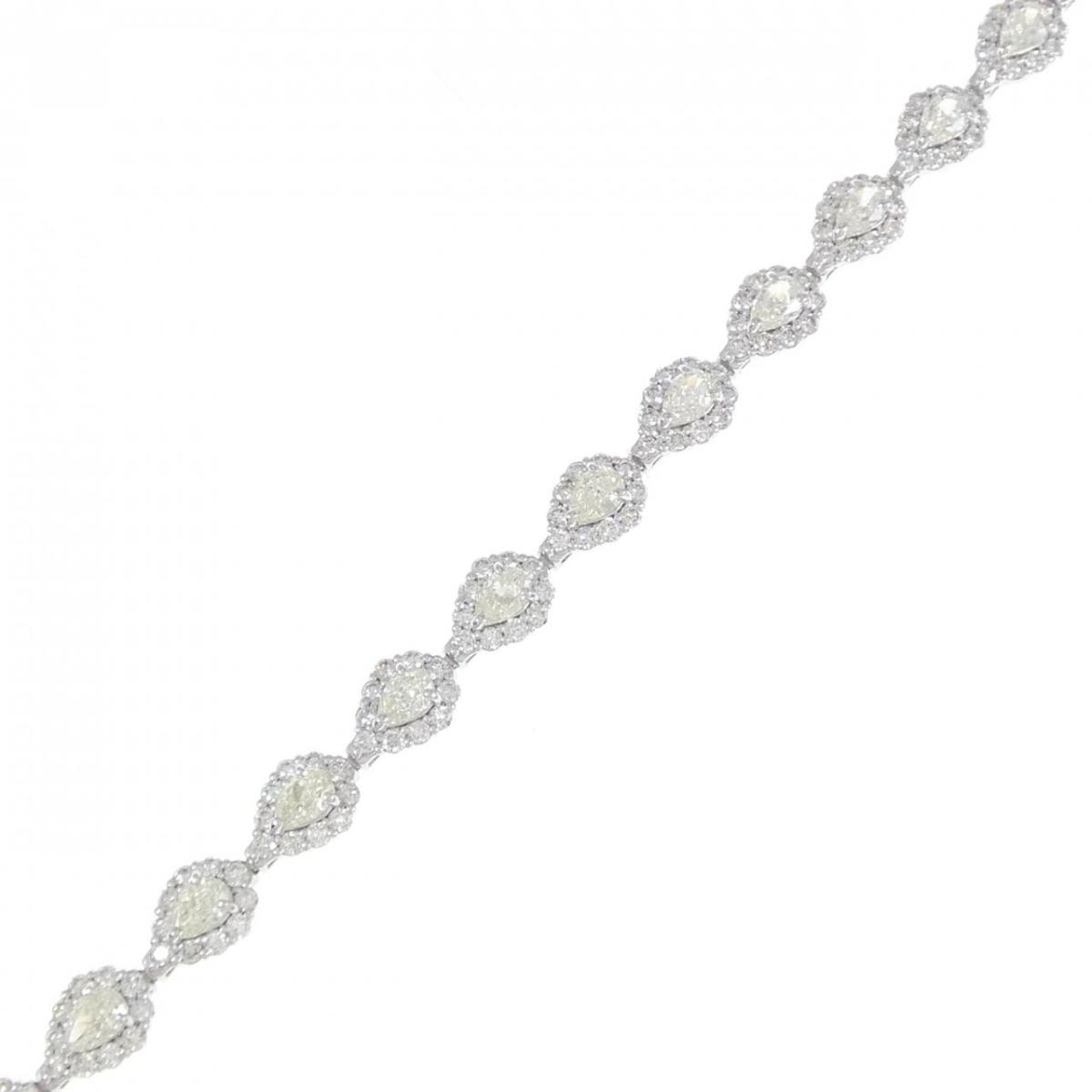 【KOMEHYO】 【新品】PT900/PT850 ダイヤモンド ブレスレット 5.00CT【新品】 【コメ兵】