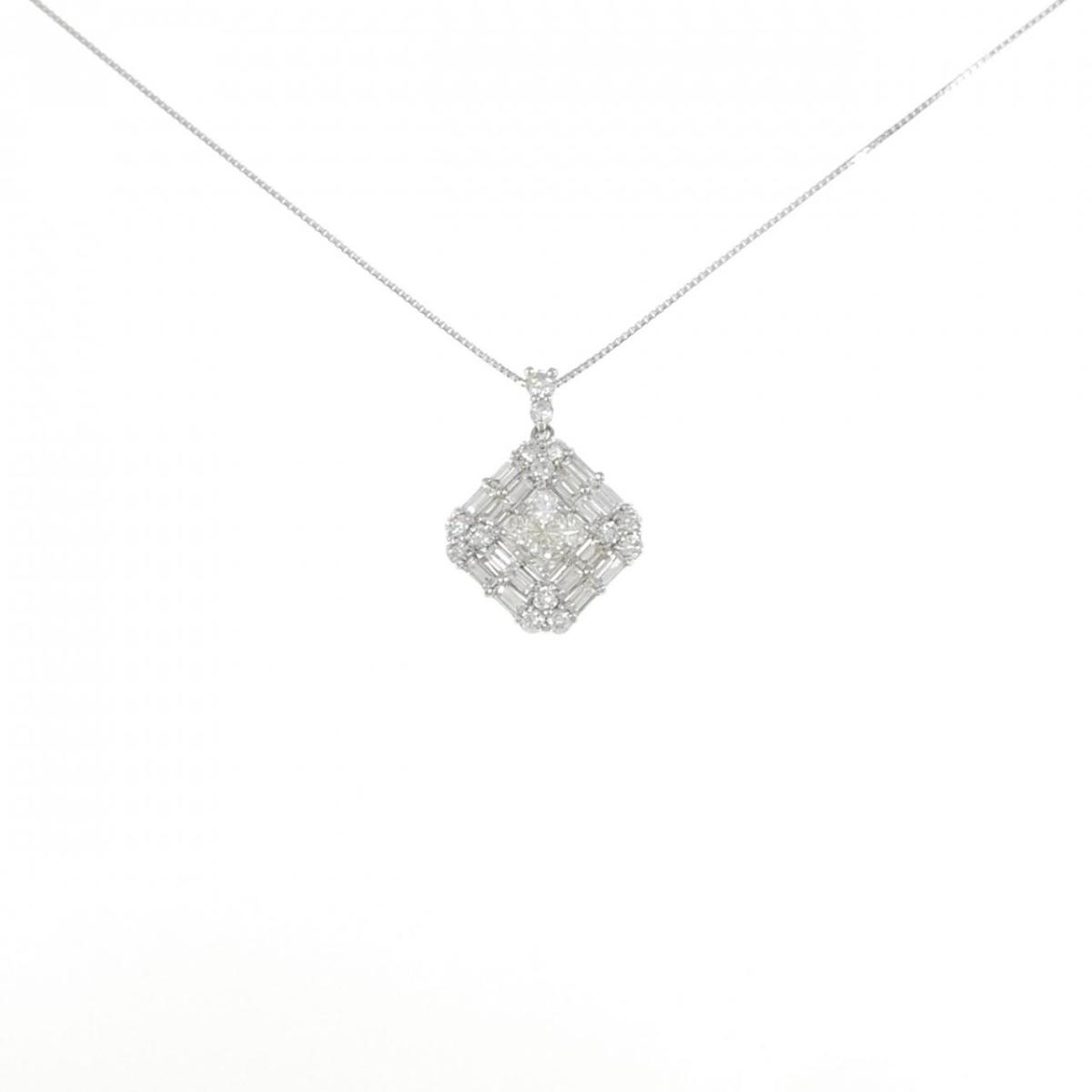 【新品】PT900/PT850 ダイヤモンド ネックレス 1.00CT【新品】｜KOMEHYO ONLINESTORE 店 115,300円