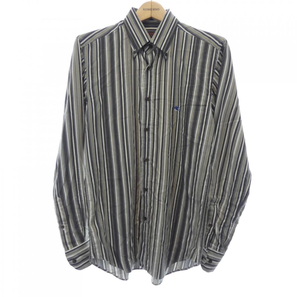 【ETRO】花柄コットン＆シルクシャツドレス 楽天市場】ETRO(エトロ) サイズ:XS 花柄 コットン長袖シャツ