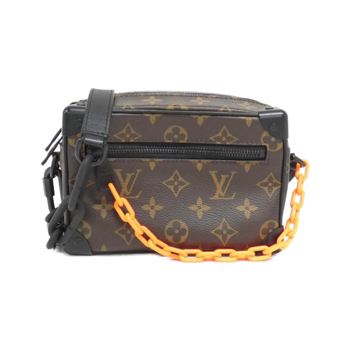 セット売り3点　Louis Vuitton ソフトトランクキーホルダー付き ミニ・ソフトトランク ルイヴィトン ショルダーバッグ メンズ