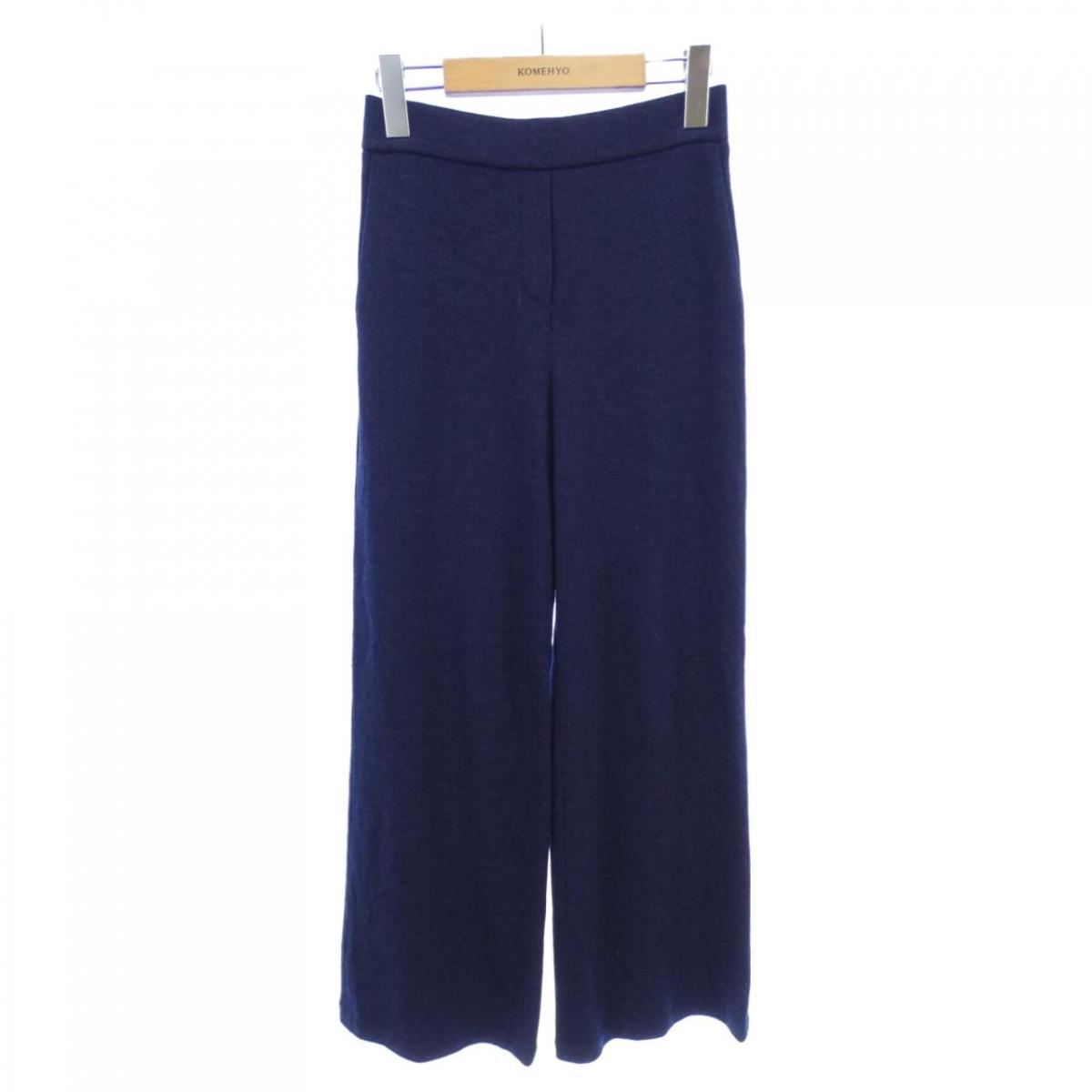 美品 Theory Admiral Crepe ストレッチ プルオンパンツ Theory(セオリー) ADMIRAL CREPE WIDE PULL ON L - YAMAROKU