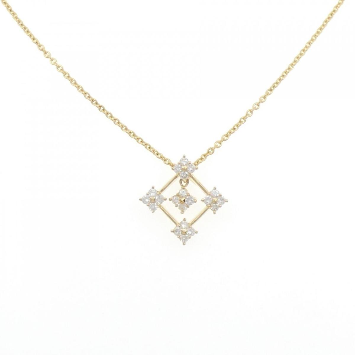 【KOMEHYO】 750YG/K18YG ダイヤモンド ネックレス【中古】 【コメ兵】｜KOMEHYO ONLINESTORE 店