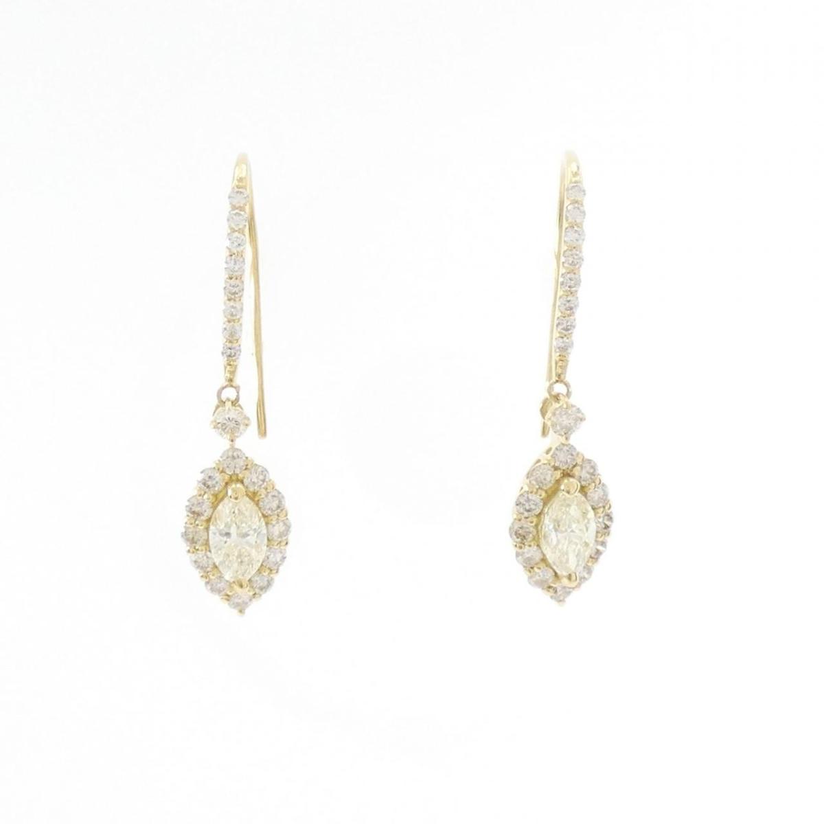 【新品】K18YG ダイヤモンド ピアス 1.00CT【新品】｜KOMEHYO ONLINESTORE 店