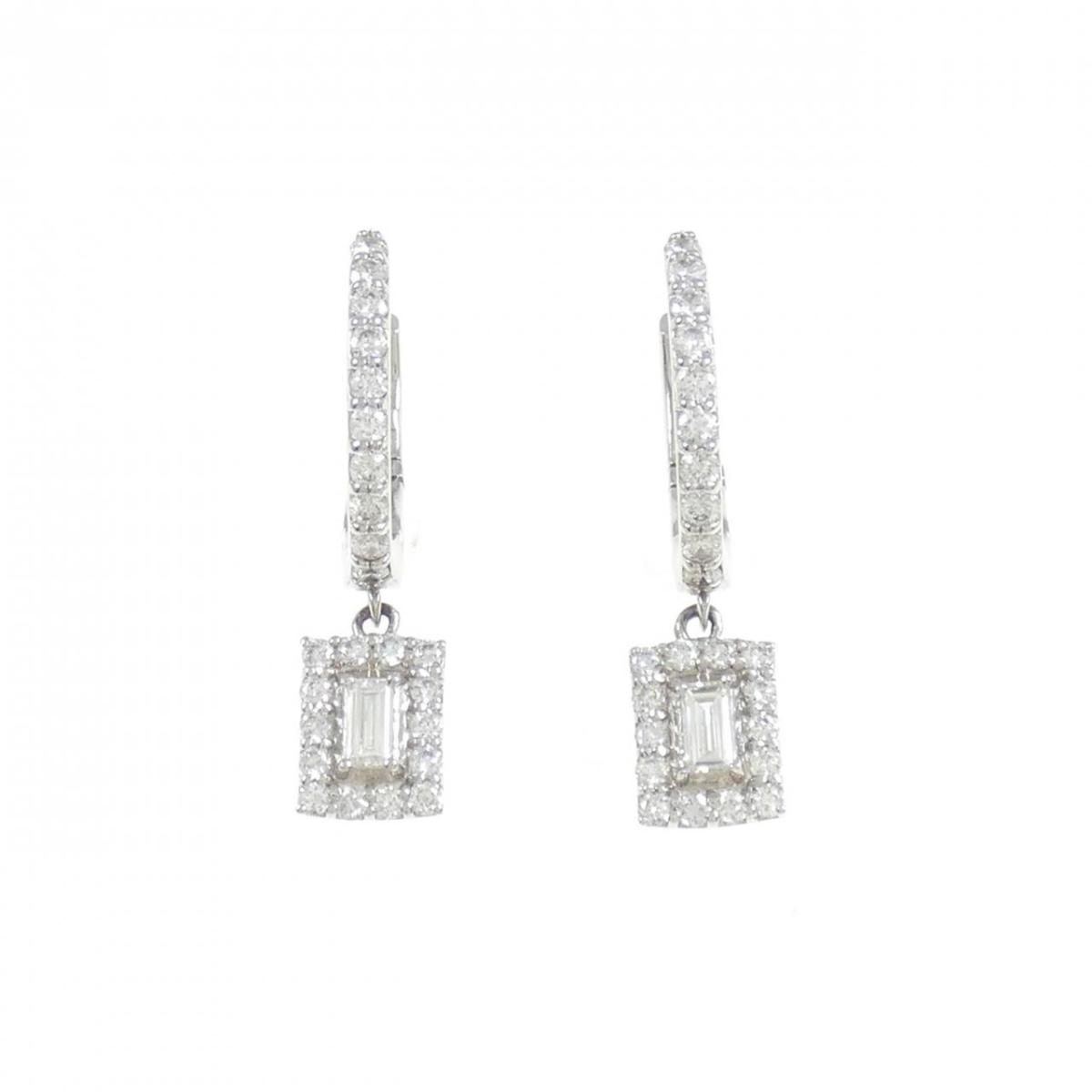 【KOMEHYO】 【新品】PT900 ダイヤモンド ピアス 0.50CT【新品】 【コメ兵】