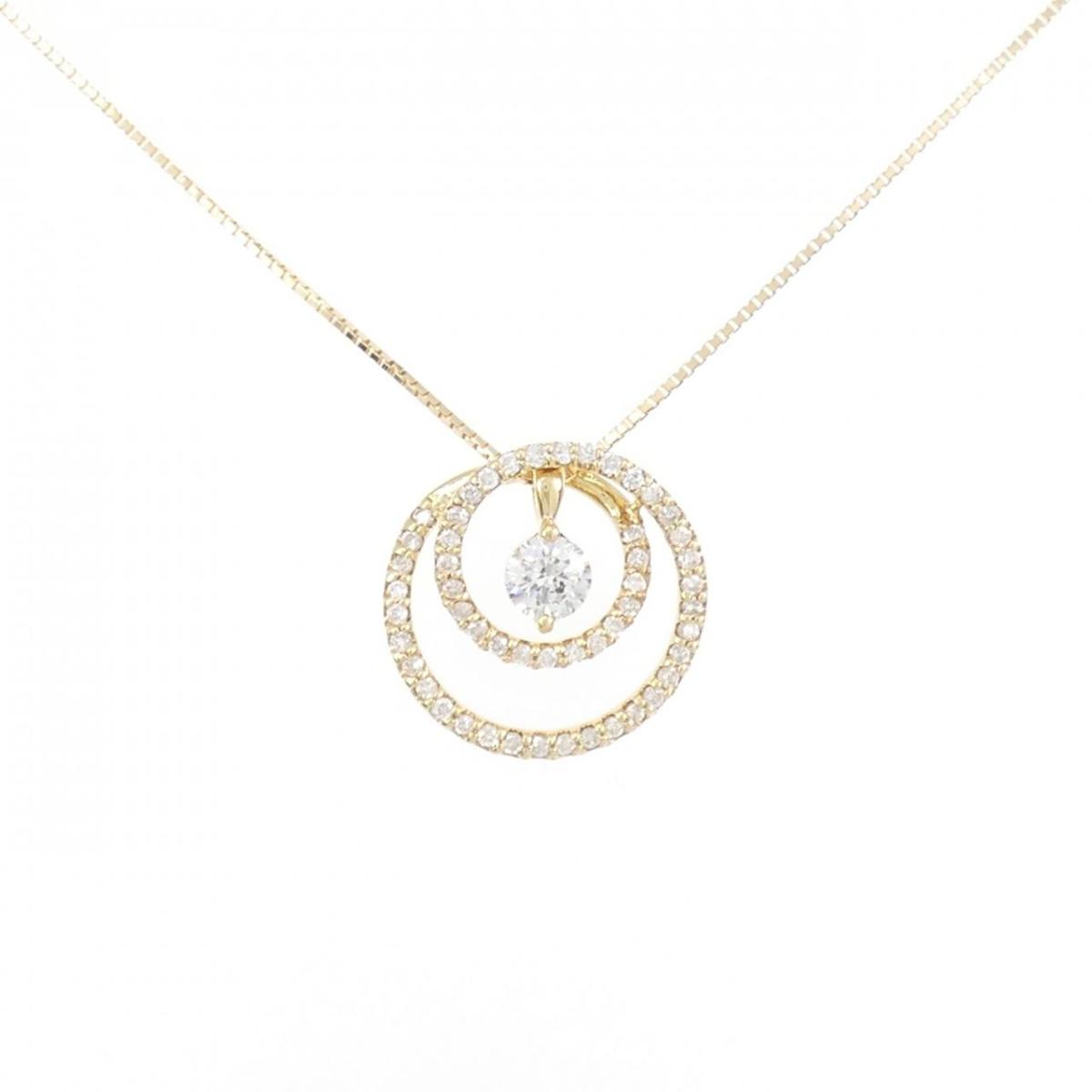 【KOMEHYO】 K18YG ダイヤモンド ネックレス 0.305CT【中古】 【コメ兵】|KOMEHYO ONLINESTORE 店