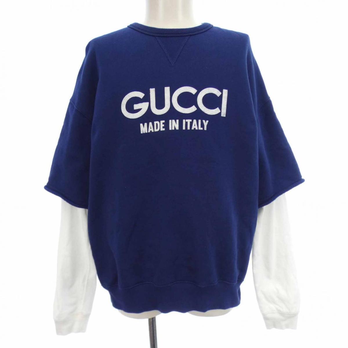 楽天市場】GUCCI SEXINESS CREW SWEAT Mサイズ 563972-XJCK2 グッチ
