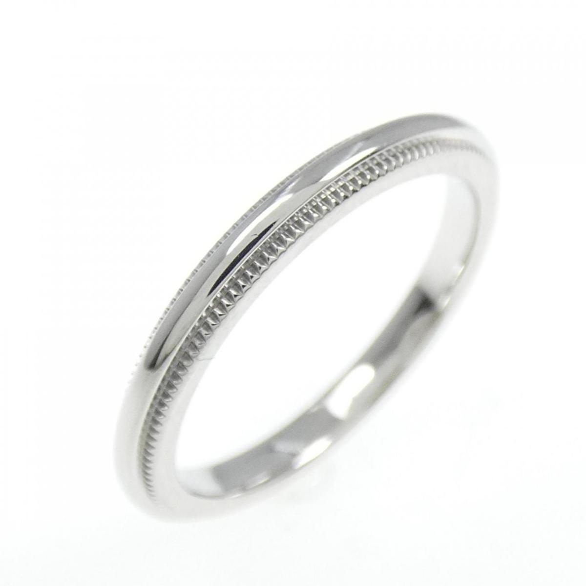 楽天市場】ティファニー ペアリング・指輪 ミルグレイン Pt950/K18YG