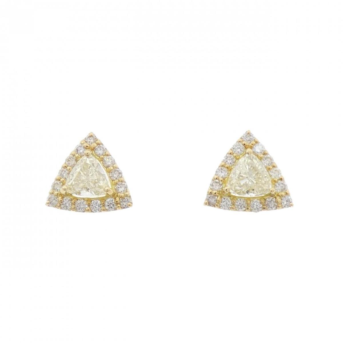 【新品】K18YG ダイヤモンド ピアス 0.60CT【新品】｜KOMEHYO ONLINESTORE 店 55,330円
