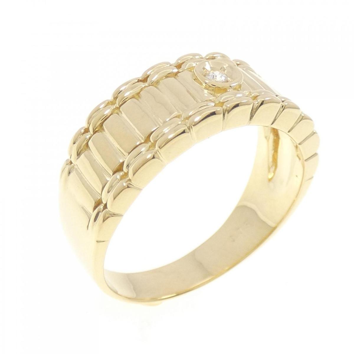 【KOMEHYO】 【新品】K18YG ダイヤモンド リング 0.03CT【新品】 【コメ兵】