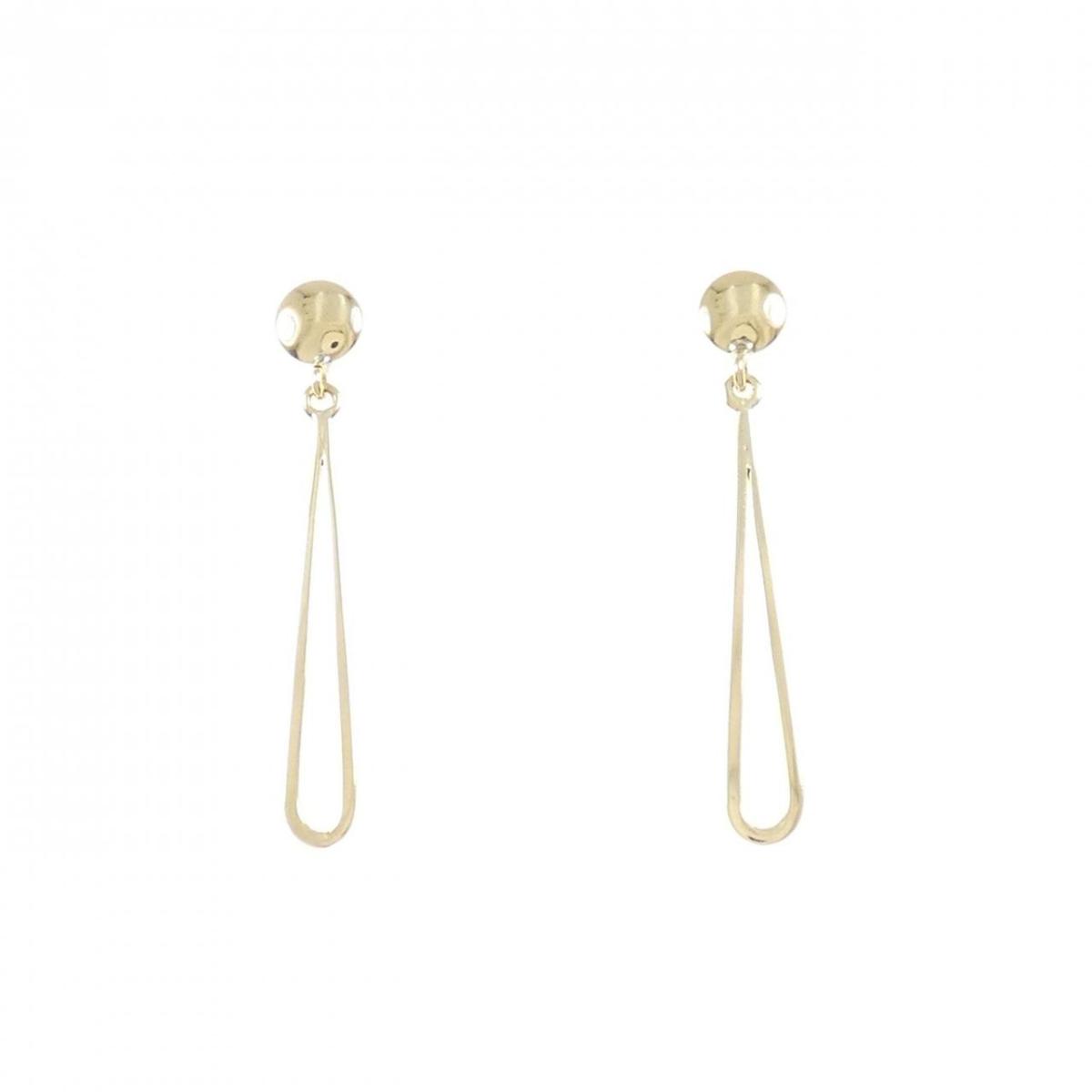 楽天市場】【shiharaシハラ】 post pierce 0102 K18YG ポストピアス