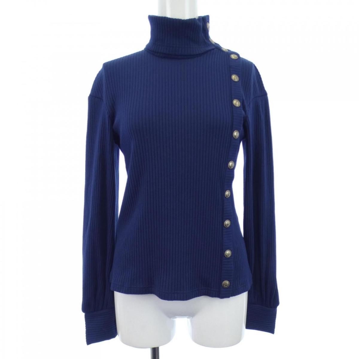 楽天市場】CHANEL シャネル ニット レディース 36 ネイビー コットン