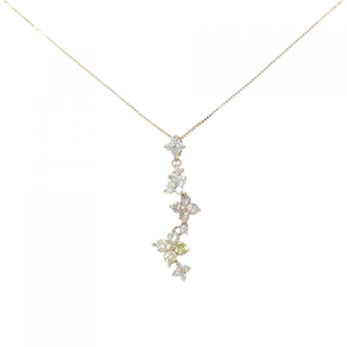 【KOMEHYO】 K18PG ダイヤモンド ネックレス 0.50CT【中古】 【コメ兵】｜KOMEHYO ONLINESTORE 店