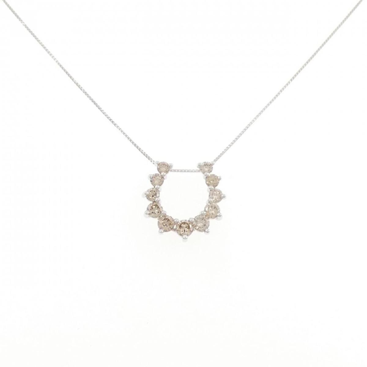 【KOMEHYO】 K18WG ダイヤモンド ネックレス 1.00CT【中古】 【コメ兵】｜KOMEHYO ONLINESTORE 店