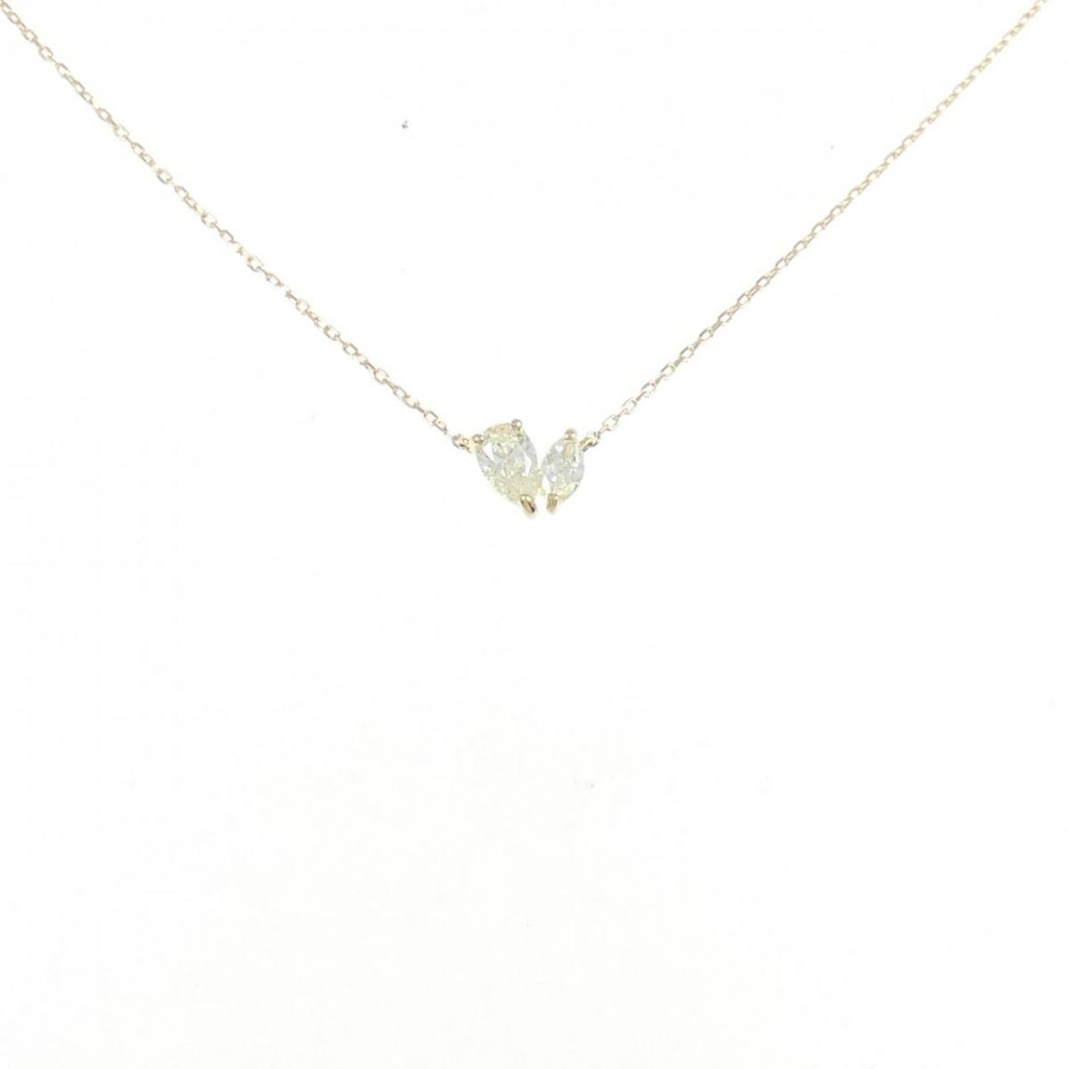【新品】K18YG ダイヤモンド ネックレス 0.30CT【新品】