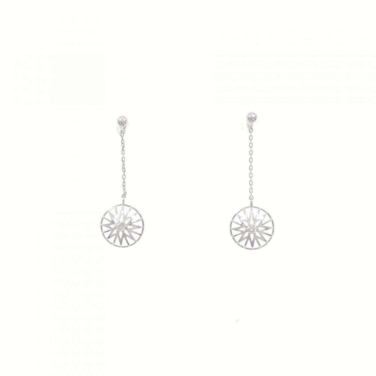 【新品】K10WG ダイヤモンド ピアス 0.04CT【新品】｜KOMEHYO ONLINESTORE 店