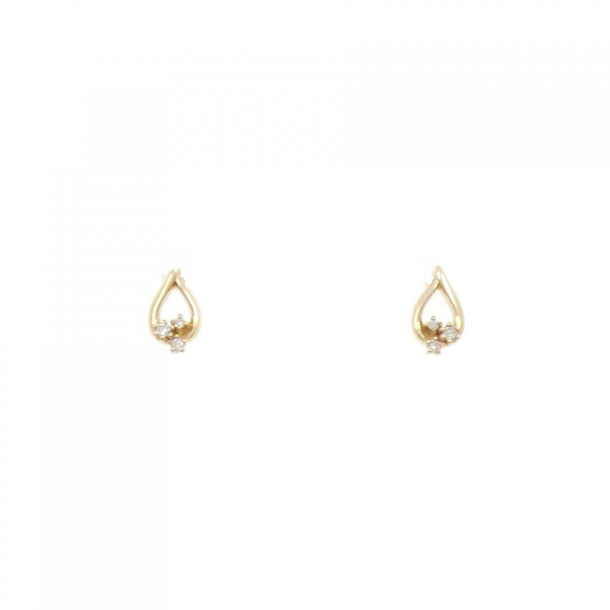 【新品】K10YG ダイヤモンド ピアス 0.04CT【新品】|KOMEHYO ONLINESTORE 店