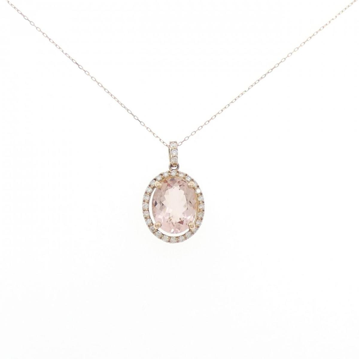 【KOMEHYO】 【新品】K18PG モルガナイト ネックレス 2.26CT【新品】 【コメ兵】 73,260円