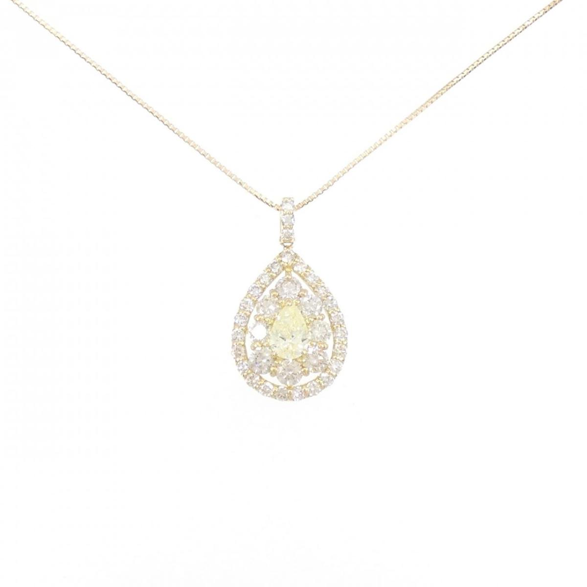 【KOMEHYO】 【新品】K18YG ダイヤモンド ネックレス 1.00CT【新品】 【コメ兵】