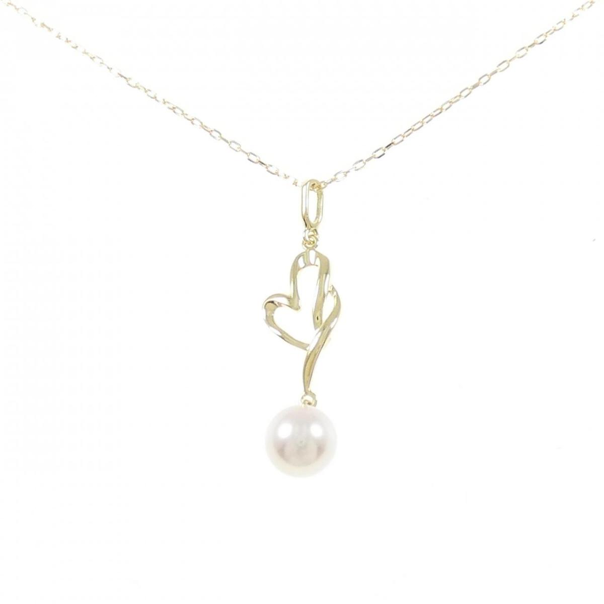 K18YG アコヤパール ネックレス 7.3mm【中古】｜KOMEHYO ONLINESTORE 店
