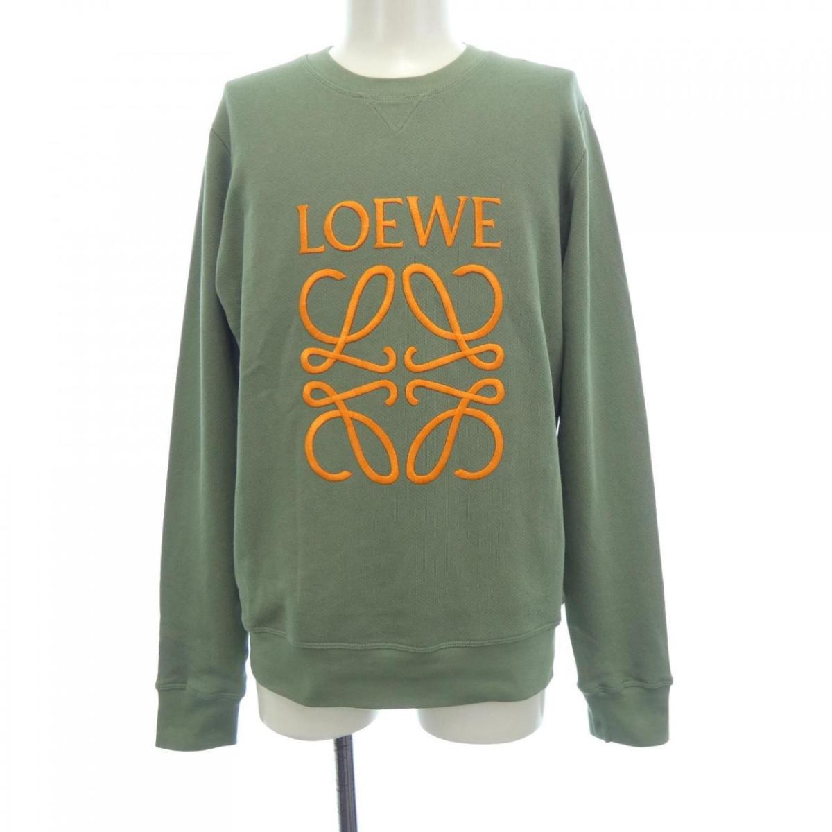 楽天市場】美品『ほぼ未使用』 LOEWE ロエベ ロゴ刺繍スウェット