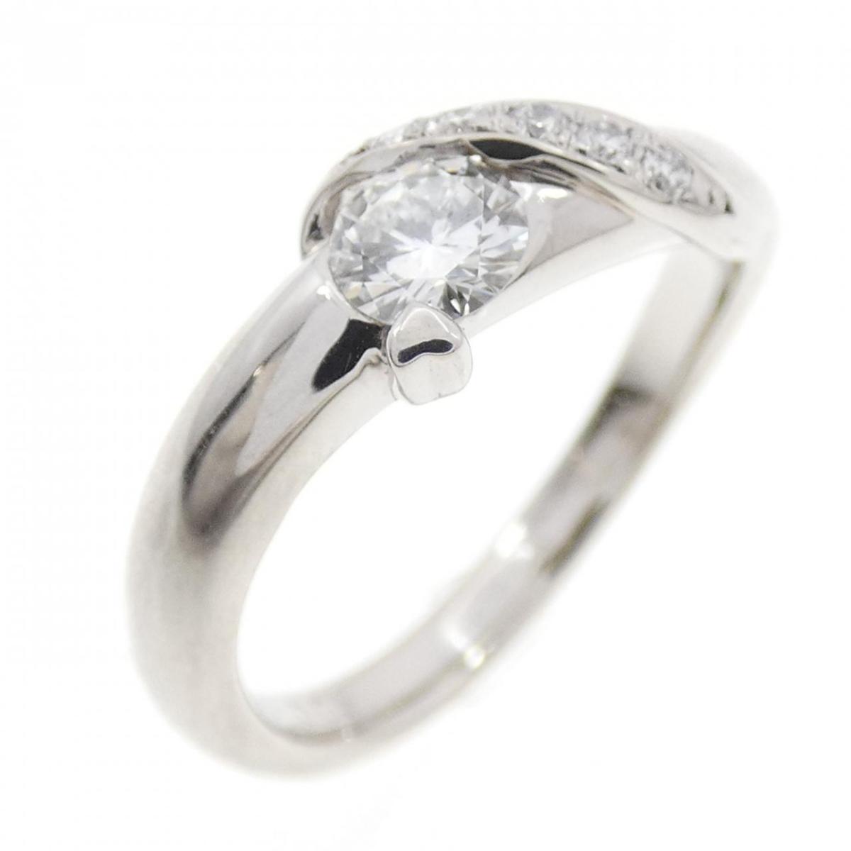 【KOMEHYO】 PT900 ダイヤモンド リング 0.266CT【中古】 【コメ兵】