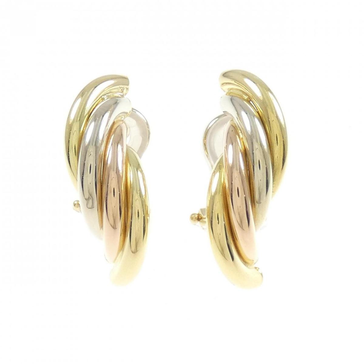 美品 SHIHARA トライアングルピアス 10mm K18YG 片耳用 Triangle Pierce 10 - SHIHARA