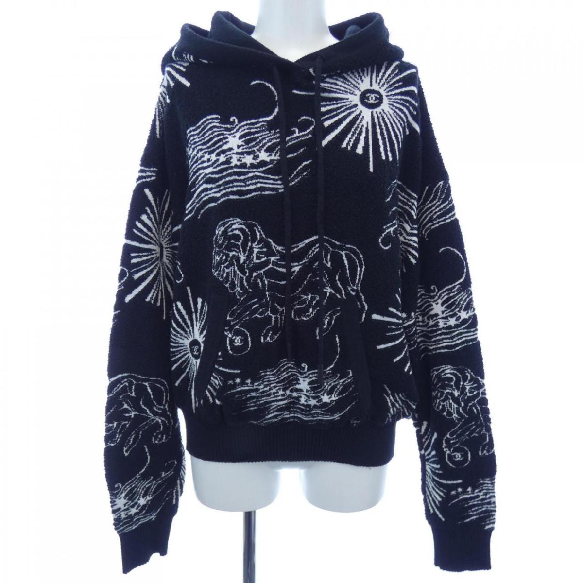 CHANEL シャネル ジップアップパーカー No.56 楽天市場】【広尾店】 極美品 シャネル CHANEL 24C カシミア