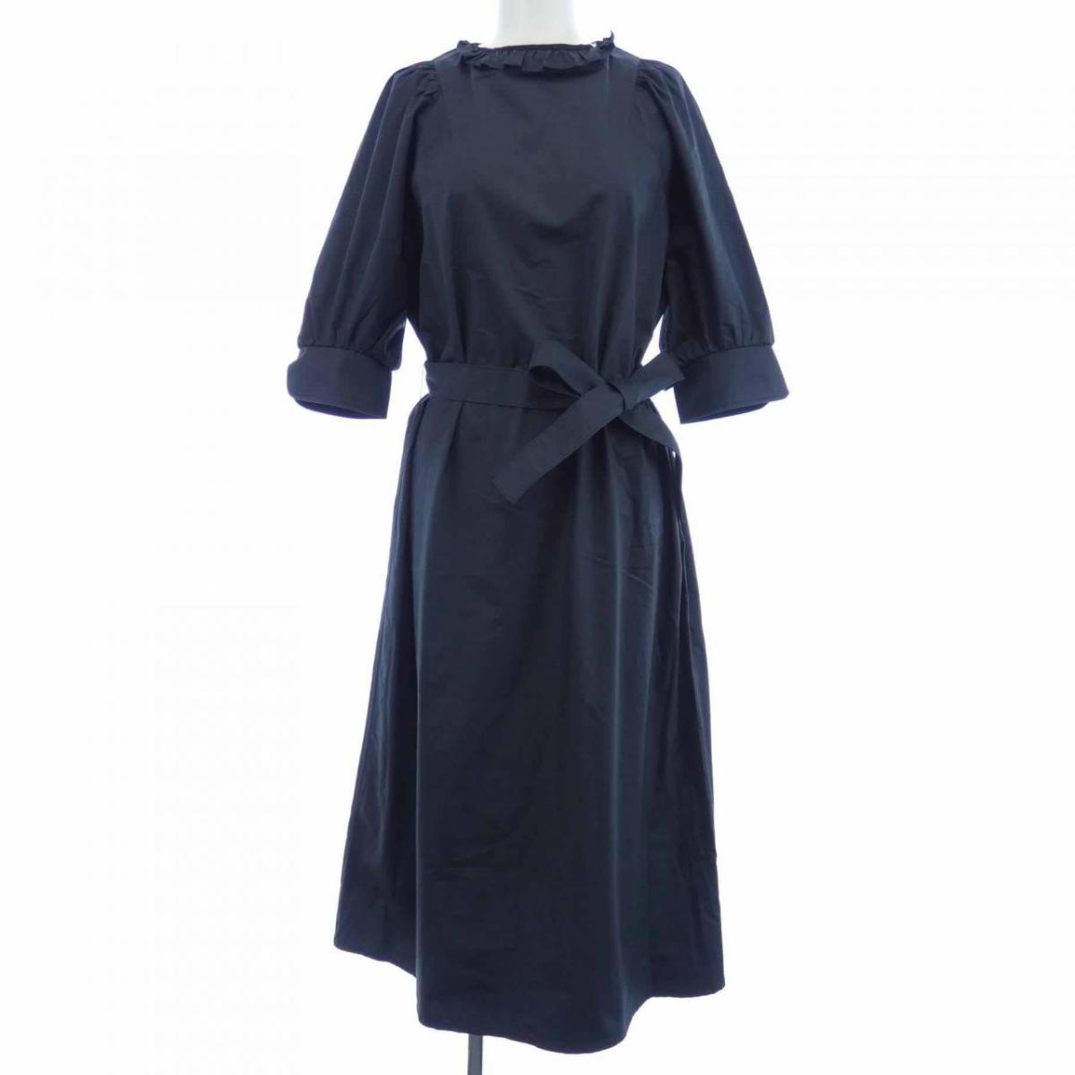 Atlantique Ascoli アシンメトリースカート ブラック WOMEN アシンメトリープリーツスカート ブラック