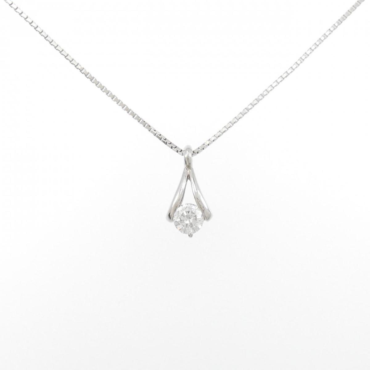 【KOMEHYO】 PT900/PT850 ダイヤモンド ネックレス 0.55CT【中古】 【コメ兵】