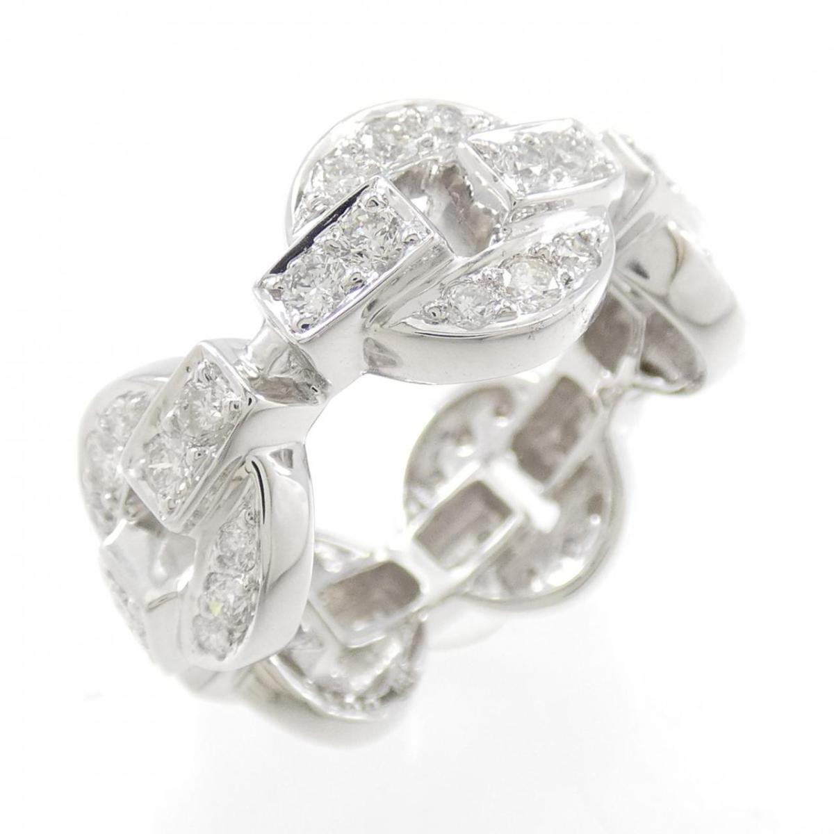 【KOMEHYO】 750WG ダイヤモンド リング 0.75CT【中古】 【コメ兵】