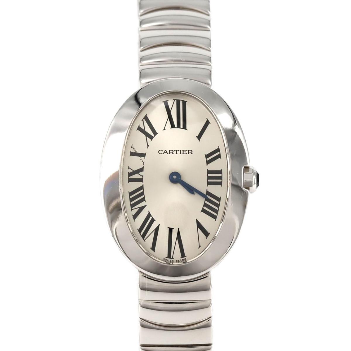 楽天市場】カルティエ W8000003 ベニュワールSM 750WG 革ベルト  