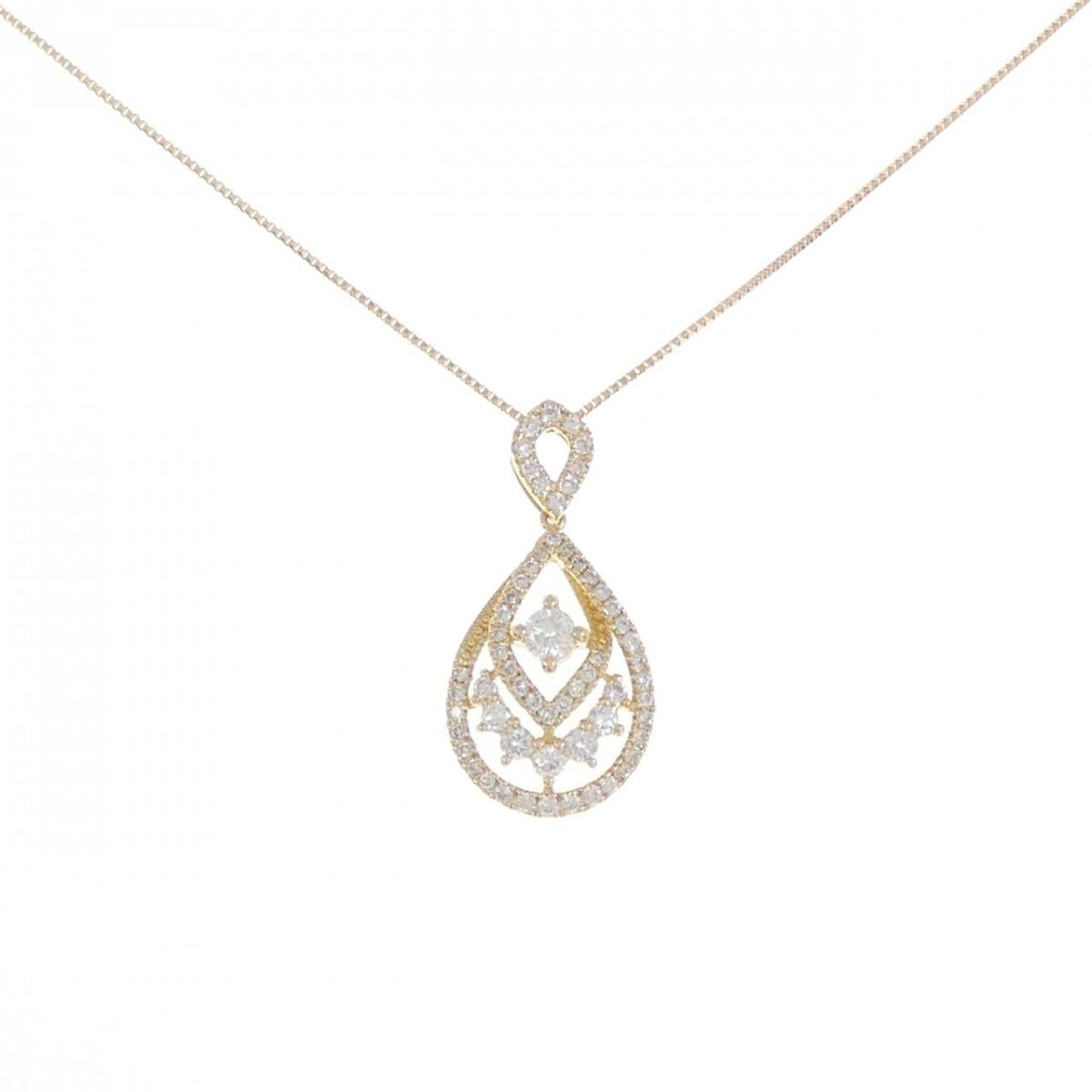 【KOMEHYO】 K18YG ダイヤモンド ネックレス 0.50CT【中古】 【コメ兵】|KOMEHYO ONLINESTORE 店