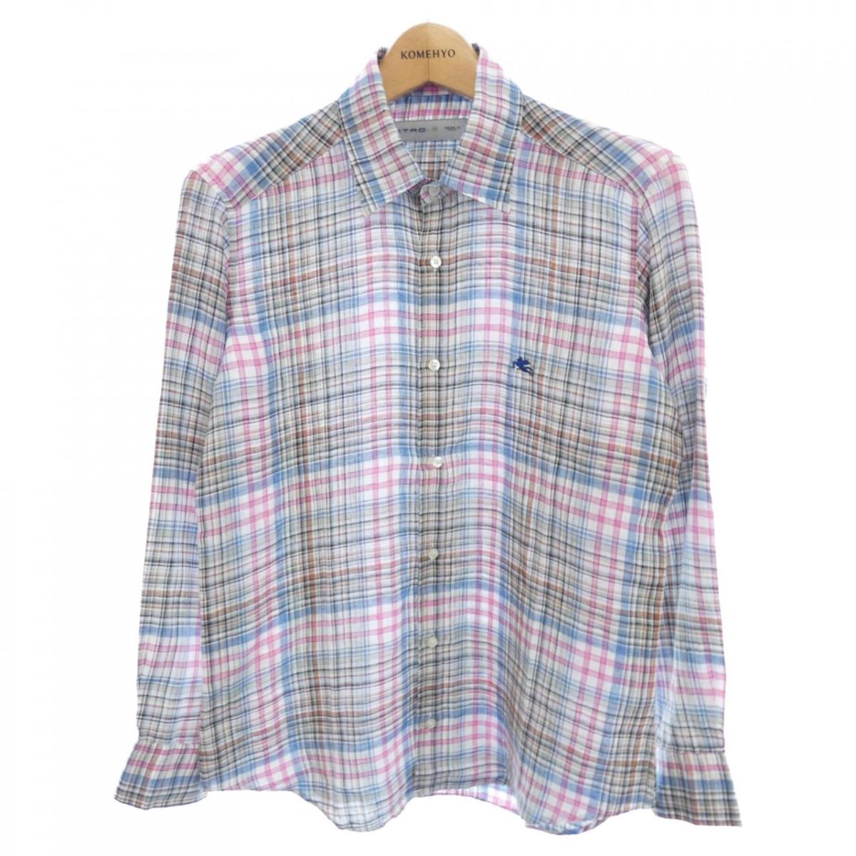 【ETRO】花柄コットン&シルクシャツドレス 楽天市場】ETRO(エトロ) サイズ:XS 花柄 コットン長袖シャツ