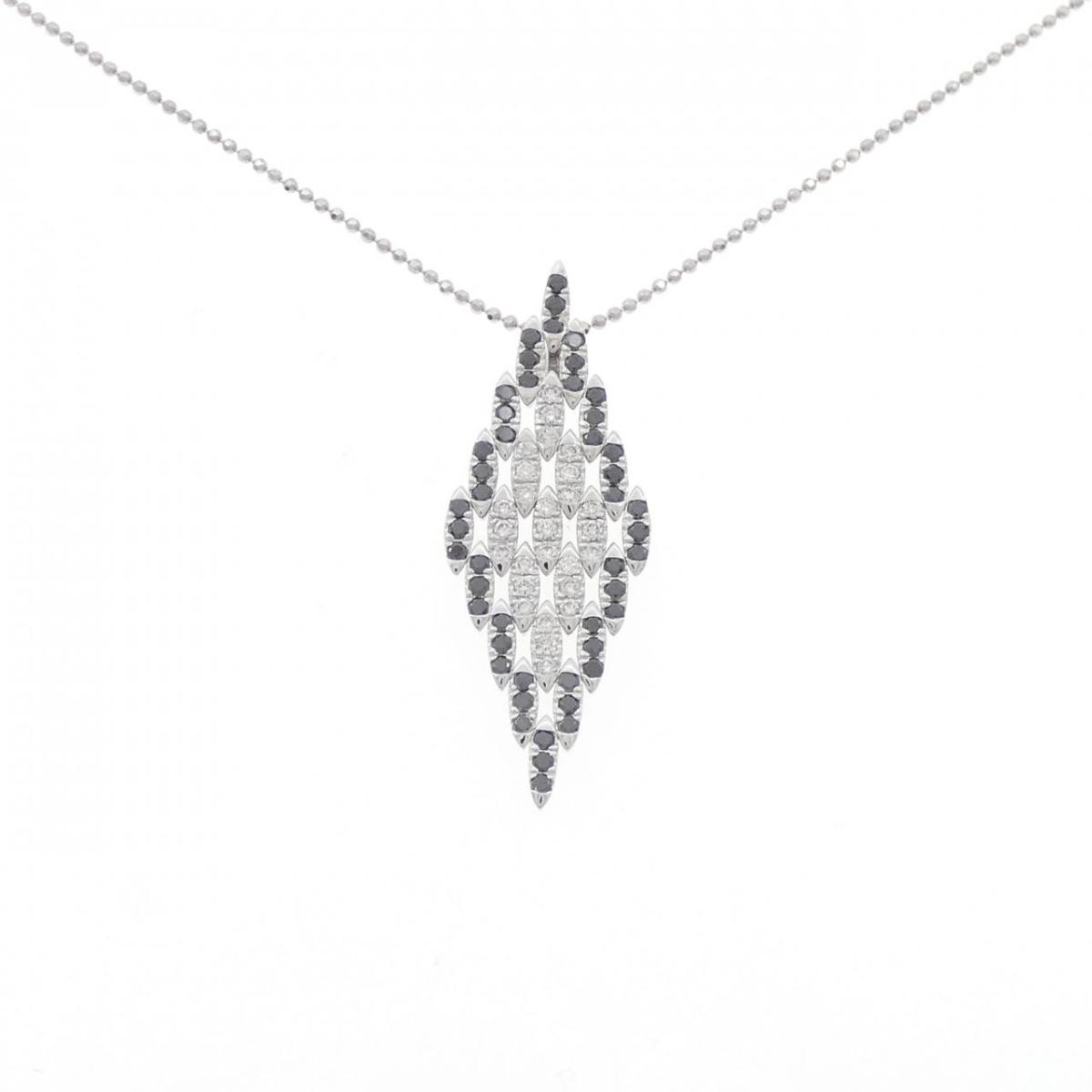【KOMEHYO】 K18WG ダイヤモンド ネックレス 1.05CT【中古】 【コメ兵】