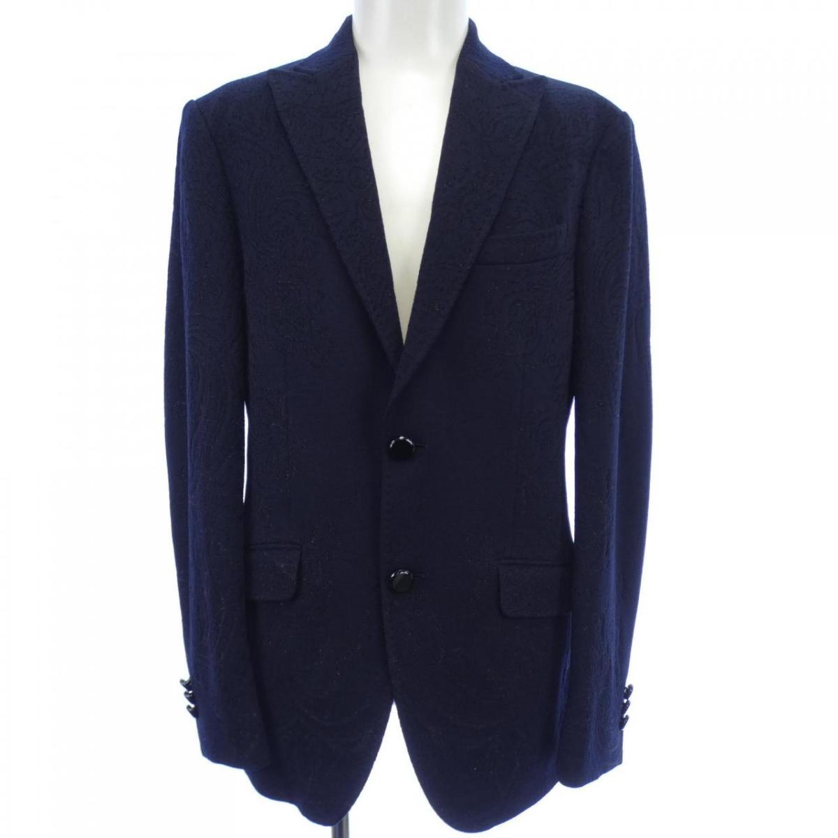 楽天市場】【SALE】 エトロ ETRO ニットジャケット スタンドカラー