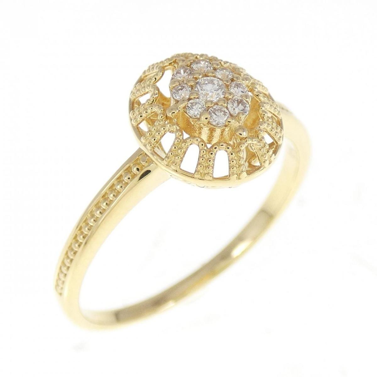 【KOMEHYO】 K18YG ダイヤモンド リング 0.10CT【中古】 【コメ兵】|KOMEHYO ONLINESTORE 店