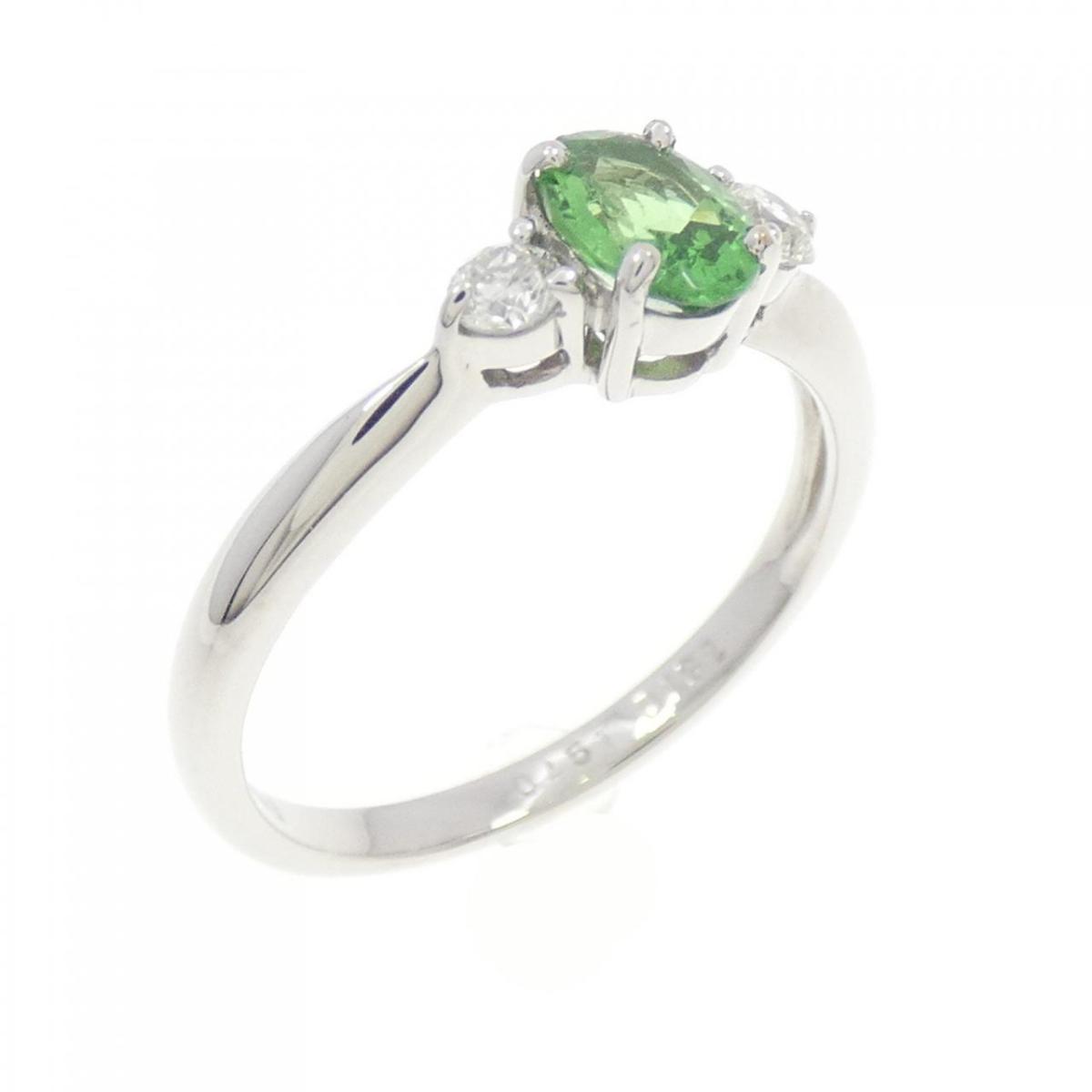 【KOMEHYO】 K18WG グリーンガーネット リング 0.451CT【中古】 【コメ兵】｜KOMEHYO ONLINESTORE 店 44,460円