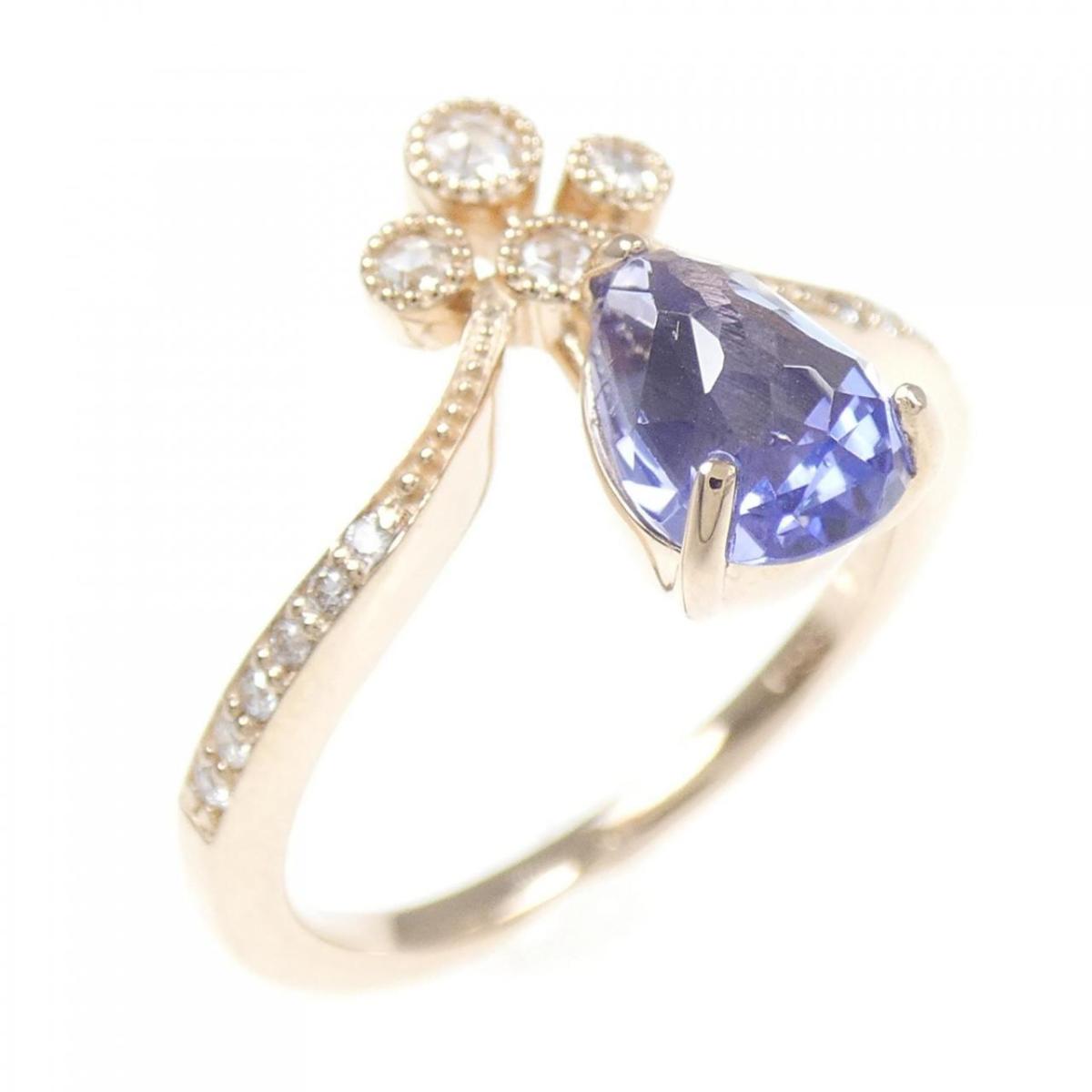 【KOMEHYO】 K18PG タンザナイト リング 0.93CT【中古】 【コメ兵】